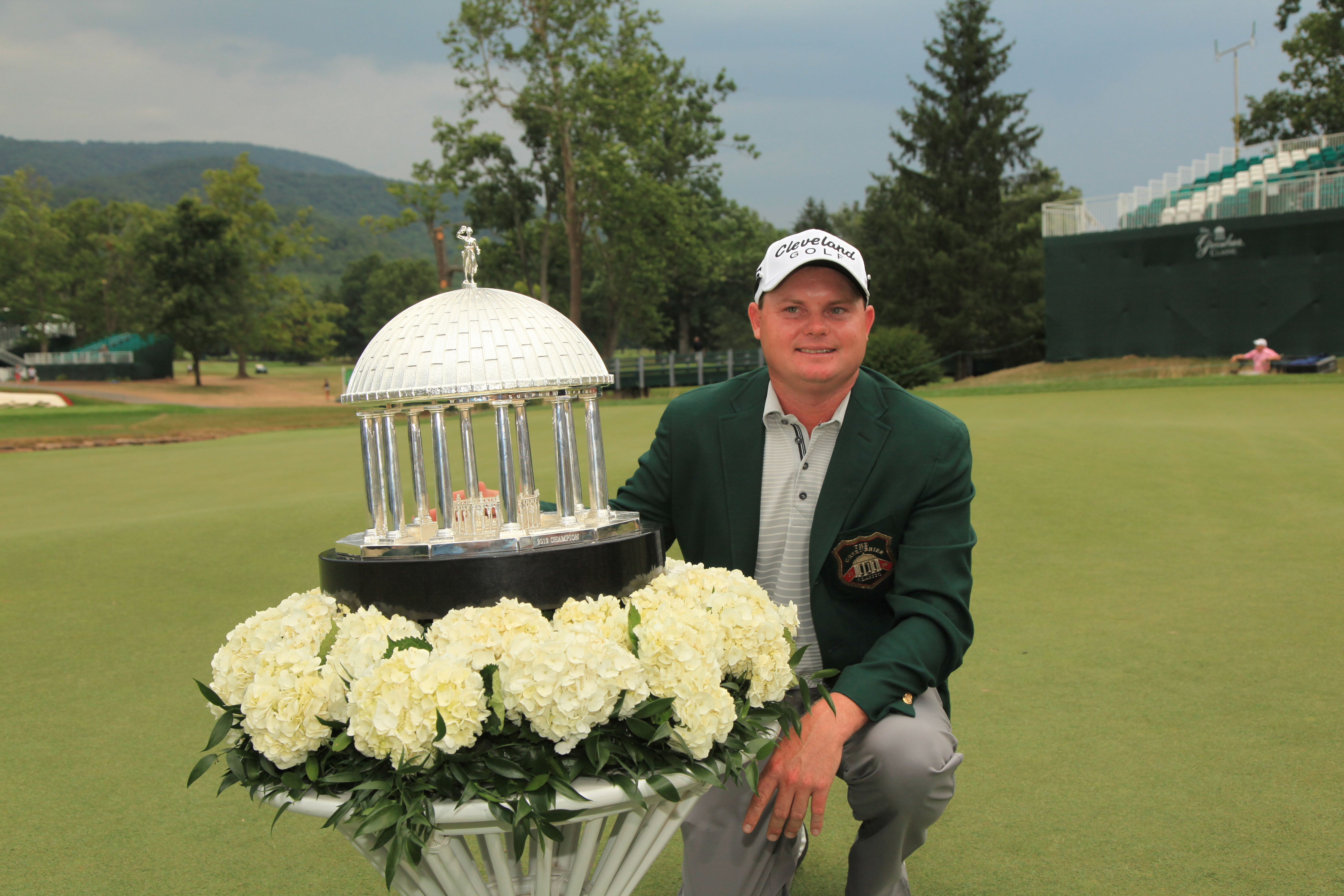 Greenbrier Classic trophy made by Malcolm DeMille